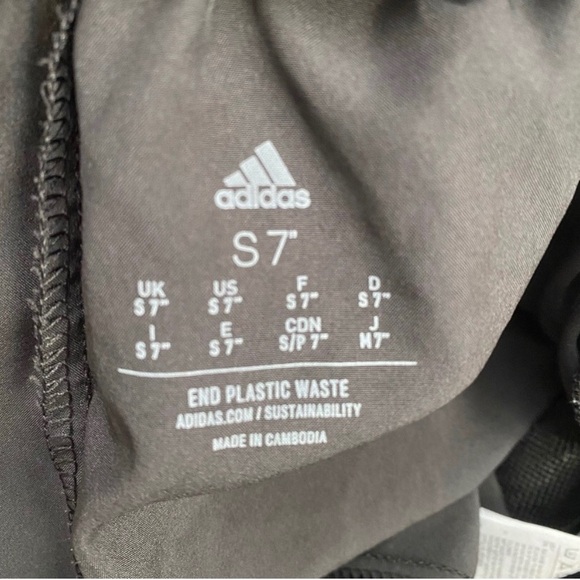 Men's Black Performance Shorts Adidas 7 - Picture 6 of 8